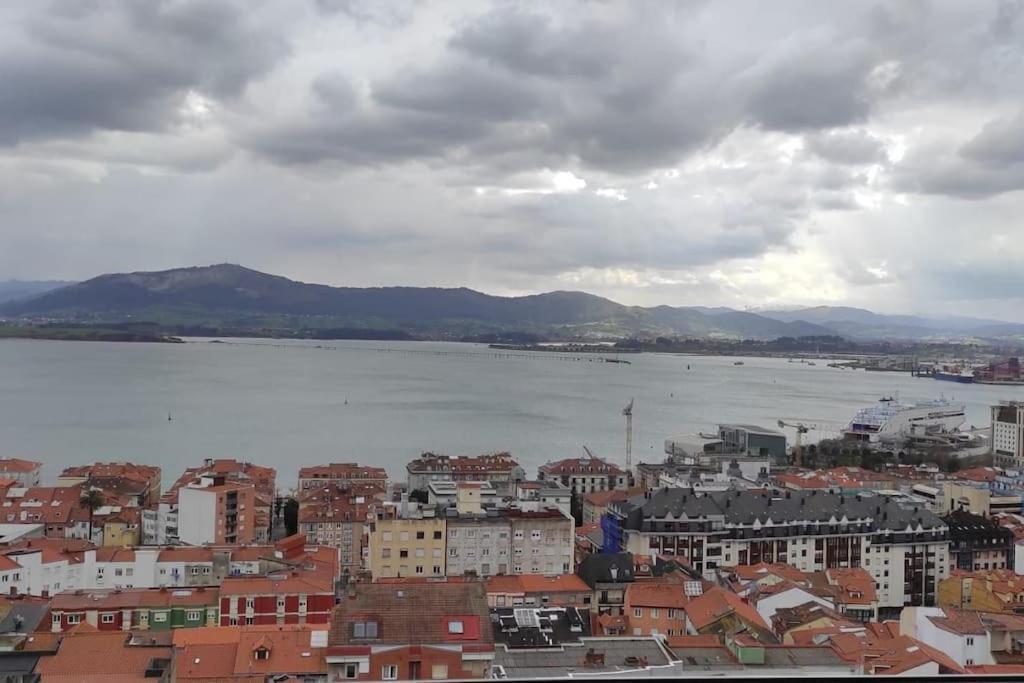 C01A05 Precioso Apartamento Con Vistas Al Mar Santander Esterno foto