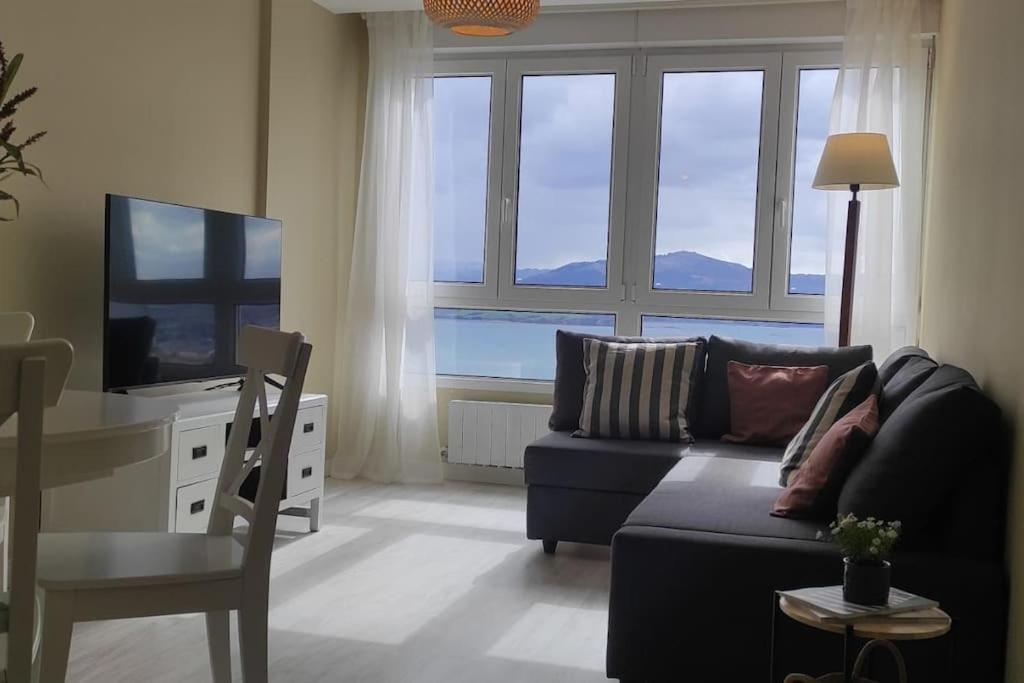 C01A05 Precioso Apartamento Con Vistas Al Mar Santander Esterno foto