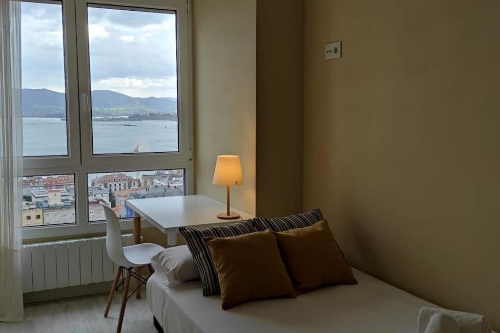 C01A05 Precioso Apartamento Con Vistas Al Mar Santander Esterno foto